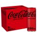 Coca-Cola Zero Sugar 6 x 250 ml Cola 1.63 Kg