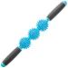 Coolife Fascia Muscle Roller - Cellulite Massager - Fascia Roller for Cellulite and Sore Muscles - Neck, Leg, Back, Body Roller Deep Tissue Massage Stick Tools - 3 Balls Size Version Light Blue