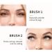 4D Silk Fiber Eyelash Mascara with 2 Brushes 2 in 1 Mascara Smudge-proof No Clumping No Flaking Thick and Black Waterproof Extra Long Lashes Voluminous Eyelashes (Pack of 1) - Buy Online on GoSupps.com