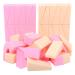 48 Make-Up Sponges Small Wedge-Shaped Smooth Application Beauty Sponge Latex-Free for Liquid Foundations Halloween Costume Festival Make-Up.