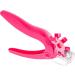 Nail Tips Cutter Adjustable Acrylic Nail Clippers Acrylic Nail Clippers Precise Sizer for Nail Artist for Home (Rose Red) - Buy Online on GoSupps.com