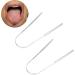 Buy Reusable Tongue Cleaner | Oral Health Scraper for Home & Travel | Easy to Clean & Slippery Grip - Buy Online on GoSupps.com