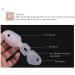 DEAVER Toe Straightener and Bunion Corrector - 2 Pairs of Gel Separators for Overlapping Toes and Big Foot Bone Alignment - Buy Online on GoSupps.com