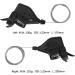 LITEONE 8 Speed Mountain Bike Shifter Set - 3x8 Thumb Gear Shifters for MTB, BMX, Road Bike - Includes Cables - 1 Pair (Right and Left) - Buy Online on GoSupps.com