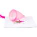 Buy Pink Small Menstrual Cup | Eco-Friendly Reusable & Comfortable | Free International Shipping - Buy Online on GoSupps.com