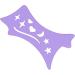 Winged Eyeliners Tool | Flexible Eyeliners Stencils - Precision Beveled Design Eye Liners Reusable Cleaning Cloths for Women Purple - Buy Online on GoSupps.com