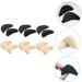 24 Pairs Sponge Toe Plug Heel Protectors | High-Heeled Shoe Cushions & Inserts for Women - Comfortable Fit for Oversized Shoes - Buy Online on GoSupps.com