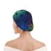 Paw Prints Pattern Waterproof Shower Cap for Women - Fits All Head Sizes & Hair Textures - Buy Online on GoSupps.com