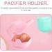 Zerodeko 4 Series Pacifier Storage Box - Durable Plastic Pacifier Holder & Travel Case for Infants - Ideal Schnuller Container - Buy Online on GoSupps.com