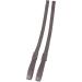 Equinate Slimline Mono Stirrup Leathers - 60 cm Black & Brown | Premium Equestrian Gear - Buy Online on GoSupps.com