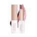 Two Tone Eyeshadow Stick Long Lasting Eyeliner Pen Two Colors in One Matte Glitter Shimmer Eyeshadow Glitter Gradient Eyeshadow Stick 01# Pink Makeup