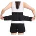 Lower Back Brace for Men & Women Adjustable Back Support Belt for Lower Back Pain Relief Sciatica Dual Adjustable Straps Breathable Mesh Panels Keeps Your Spine Straight and Safe - Large Size (XXL)