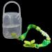 Exceart 7-Pc Pacifier Holder Set - Molar-Goan Suitcase & Box for Baby Accessories | Perfect for Home & Travel - Buy Online on GoSupps.com