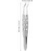 POPETPOP Stainless Steel Eyelid Massage Tweezers - Meibomian Gland Expressor Forceps for Dry Eyes - Buy Online on GoSupps.com