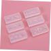 Mikinona Silicone Mold Nail Molds Para U as Accessory Molds D Nail Art Molds Nail Art Stencils Candy Nail Art Molds Nails Kits Manicure Supplies Nail Kit Template 3d Carved - Buy Online on GoSupps.com