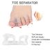 Allesoky Toe Separator Corrector Orthotics - Foot Pain Relief and Alignment Tool - Buy Online on GoSupps.com