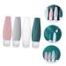 Flexible Silicone Squeeze Bottles Set - Travel Toiletries & Makeup Storage - Ideal for Lotion and Cosmetics - Buy Online on GoSupps.com