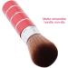 makeup brush Retractable Powder Brush Travel Nail Dust Brush Portable Face Blush Brush with Cover Red - Buy Online on GoSupps.com