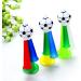 BESPORTBLE 10pcs Plastic Stadium Horn Air Horn for Sporting Events - Loud Noise Maker for Football Fans and Kids - Perfect for Soccer, Football, Carnival Parties - 13.5cm (Random Color) - Buy Online on GoSupps.com