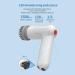 yuoseg Electric Scrubber Cordless Shower Scrubber with 8 Replacement Heads Bathroom Scrubber & Waterproof Electric Easy to Use - Buy Online on GoSupps.com