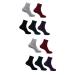 minkissy 10 Pairs Gel Ripstop Socks Features Socks for Women Silicone Heel Socks Calcetines para Mujer Hard Moisturizer Socks Anti Cracking Sock Miss Middle Tube Pure Cotton Women's Socks
