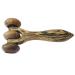 Portable Ergonomic Wooden Hand Massage Roller 7"