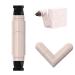 Tampon pour yeux double pr cision 2 en 1 pour yeux de chat avec aile et stylo-feutre formule r sistante l'eau et aux bavures pour d butants et professionnels (Noir)