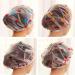 AKOAK Reusable Waterproof Floral Printed Shower Caps - 5 Pack - Buy Online on GoSupps.com