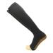 Compression socks with zipper 20-30 mmHg women men calf knee-high compression stocking with open toes graded varicose veins soft nylon washable l b