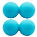 BYCUFF Peanut Massage Ball Double Massage Ball Ball for Myofascial Relaxation Muscle Relaxation Acupuncture Massage C
