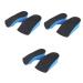 Healvian 3 Pairs Height Increase Insoles for Men Height Insoles Pu Insoles Height Boosting Insoles Shoe Pad Half Elevator Insole Height Increasing Insoles Lift Insoles Miss Heel Back Pad