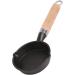 Qcwwy Mini Frying Cast Iron Pan Portable Pancake Pan Non Stick Coating Small Griddlewith Wooden Handle Kitchen Cooking Utensils for Home Camping Travel - Buy Online on GoSupps.com