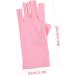 Ipetboom 1 Pair Nail Gloves Nail Lamp Light Nail Gel Moisturizing Gloves Nail Art Salon Gloves Nail Art Gloves Uv Protection Gloves for Nail Uv Gloves for Manicure Nail Art Accessory Pink - Buy Online on GoSupps.com
