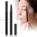 Magic Eyebrow Pencil 2024 Upgrade Microblade Eyebrow Pen Dual-Ended Microblading Eyebrow Pen Waterproof and Long Lasting Eye Brow Pencils for Natural Like Effect Brows (black)