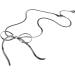 Oralgos Elegant Titanium Steel Necklace - Fashionable Loop Trailer Choker & Collarbone Chain Statement Jewelry - Buy Online on GoSupps.com