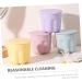 FOMIYES 6 Sets Pp Washing Bowl Brush Cleaner Cleaning Bowl Brush Cleaning Mat Makeup Brush Clean Bowl Beauty Tool Cleaner Kit Brush Cleaning Pad Cosmetic Cleaning Supplies - Buy Online on GoSupps.com