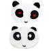 JECOMPRIS 2ST warm panda mask disposable mask protective mask neck cuff for girls autumn warm nose mouth cover windproof headscarf mouth-nose cover white cotton personality personality