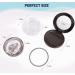 Uouovo Denture Cup Retainer Case - No-Leak Denture Bath for Travel - Grey - Buy Online on GoSupps.com