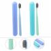 Ipetboom 6-Piece Soft Bristle Toothbrush Set | Eco-Friendly Toothbrushes with Case for Adults - Perfect for Oral Care & Travel - Buy Online on GoSupps.com