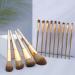 Premium 13-Piece Makeup Brush Set for Perfect Application | Large Loose Powder & Highlighting Brushes | International Shipping Available - Buy Online on GoSupps.com