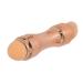 4 in 1 Makeup Brush Soft Bristles Elastic Sponge Head Portable Eyeshadow Lip Powder Foundation Brush Travel