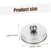 Alipis Medium Pumps Head - Stainless Steel & Acrylic Storage Containers for Bathroom Organization - Set of 2 7.5x7.5x2.5cm - Durable Germ-Free Lotion Dispenser - Buy Online on GoSupps.com