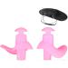Macrohu Silicone Waterproof Earplugs for Sleep - Noise-Dampening Reusable Soft Earplugs for Snoring Swimming & Hearing Protection (Pink-S) - Buy Online on GoSupps.com