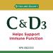 Nature's Bounty Vitamin C and D3 Pills Supplement An Antioxidant for the Maintenance of Good Health 100 Softgels - Buy Online on GoSupps.com