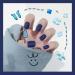 Press on Nails 3 Sets Dark Blue Frosted Fake Nail Autumn Winter Short Nail Stickers Artificail Nails for Women Girls (Color : Blue) (Color : Blue) (Blue) - Buy Online on GoSupps.com