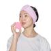 Yucool Adjustable Slipproof Facial Headband Set - 3 Pieces with Magic Tape 2 Silicone Brushes & 2 Sponges for Optimal Facial Treatments - Buy Online on GoSupps.com