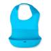 Waterproof Adult Bibs With Pocket Silicone Washable Clothing Protector Reusable Apron Mealtime Crumb Catcher for Elderly Disability Patient Stroke Facial Paralysis