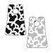 Cow Print Pattern Shaving Bib | Waterproof Beard Apron | Perfect Gifts for Dad | One Size Fits All - Buy Online on GoSupps.com