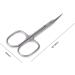 Professional Curved Cuticle Scissors - Sharp Nail Cutter for Men & Women - Pedicure Manicure Tool - Buy Online on GoSupps.com