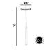 EMI Buck Neurogical Reflex Testing Hammer with Needle and Brush - Black - Buy Online on GoSupps.com